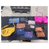 Assorted Handbags and Clutches Lot