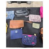 Assorted Handbags and Clutches Lot