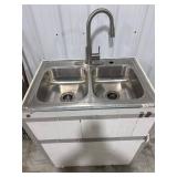 Portable Double Sink & Krowne Bar Sink