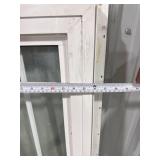 Pair of White Grid Windows