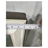 White Vinyl Sliding Window