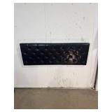 Black Tufted Headboard