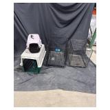 Assorted Pet Carriers & Crates