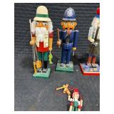 Wooden Nutcrackers and Puppet