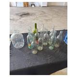 Assorted Glass Bottles and Jug