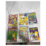 Simpsons Bongo Comic Book Lot