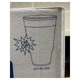 300 Count Foam Car Cups 32 Ounce No Lids