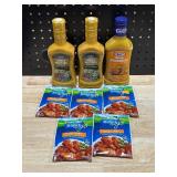 Honey Mustard, Buffalo Ranch