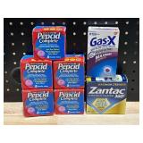 Pepcid, Zantac, Gas-X