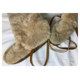 Jean Claude Killy by Wolverine Fur Boots - Size 10