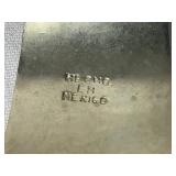 Vintage Taxco Mexican Sterling Silver 6 Panel Bracelet