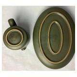 Denby Stoneware Camelot Dark Chevron Dinnerware Set