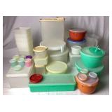 Vintage Tupperware Collection of Various Styles and Sizes