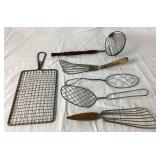 Large Bundle of Vintage and Antique Kitchen Cooking, Baking, Utensils, Tools and Accessories
