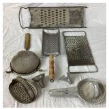 Large Bundle of Vintage and Antique Kitchen Cooking, Baking, Utensils, Tools and Accessories