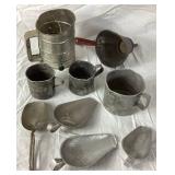 Large Bundle of Vintage and Antique Kitchen Cooking, Baking, Utensils, Tools and Accessories