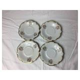 Vintage Schumann Arzberg "Wild Rose" China Set and Mitterteich Bavaria 3 Part Relish Dish