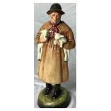 Royal Doulton Figurines - Lamping Time, Old Balloon Seller, The Balloon Man and My Pet