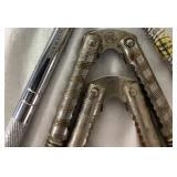 Vintage Nut Bowl, Nut Picks and Spring Jointed Nutcrackers plus Nut Twister Gourmet Nutmeg Mill