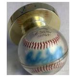 Baseball Trading Card Collection and Bob Feller HOF 