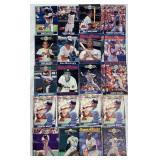 Collection of Baseball Trading Cards and Baseball Memorabilia