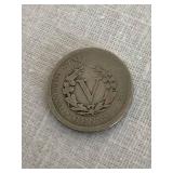 American Coins - Barber Dimes, Liberty Head Nickel and Encased Wheat Penny