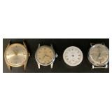 Vintage Collection of Mens Watch Faces