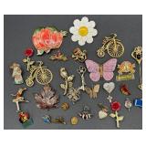 Mixed Variety of Brooches and Pins