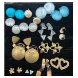Vintage Earrings and Twist On Clip Earrings Assortment