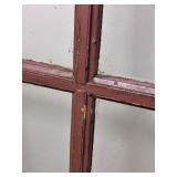 Vintage 8 Pane and 4 Pane Windows