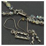 Vintage Glitz and Glam Necklaces, Earrings and Pins