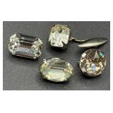 Vintage Glitz and Glam Necklaces, Earrings and Pins