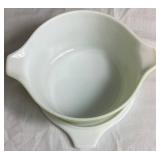 Vintage Pyrex Verde Green Ovenware 473, 474, & 475 with Lids