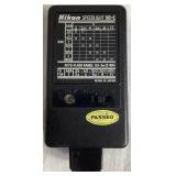 Nikon EM SLR 35mm Camera with 50mm Nikon Series E Lens and Flash