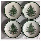 Spode "Christmas Tree" and Cuthbertson Original Christmas Tree  Festive Holiday Stoneware Sets