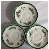 Spode "Christmas Tree" and Cuthbertson Original Christmas Tree  Festive Holiday Stoneware Sets