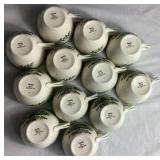 Spode "Christmas Tree" and Cuthbertson Original Christmas Tree  Festive Holiday Stoneware Sets