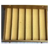 Vintage Bond St. Jewel Case Corp. Jewelry Chest with Key and Collection of Womens Vintage Gloves