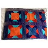 Handmade Patchwork Quilt Throw