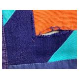 Handmade Patchwork Quilt Throw