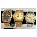 Mens Wristwatches Package - 10 Wristwatches and 2 Watch Faces(no bands)