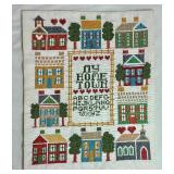 Handmade Artwork - Embroidered, Cross Stitched and Needlepoint