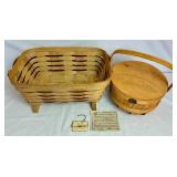 Peterboro Basket Company 2 Basket Bundle