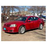 2012 DODGE AVENGER R/T (NO RESERVE)