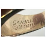 $320.00 Retail Online NEW Carol Collection 24.56 Grams Solid STERLING Silver Mens Ring With Eagle (Size 11)