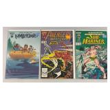Misc. Comics Including "AVENGERS WEST COAST" And More (Bagged And Carded)