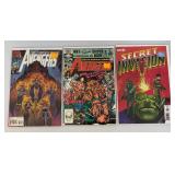 Misc. Comics Including "AVENGERS WEST COAST" And More (Bagged And Carded)