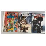 Misc. Comics Including "AVENGERS WEST COAST" And More (Bagged And Carded)