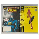 Misc. Comics Including "HAWKMAN" And More (Bagged And Carded)