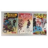 Misc. Comics Including "AVENGERS WEST COAST" And More (Bagged And Carded)
